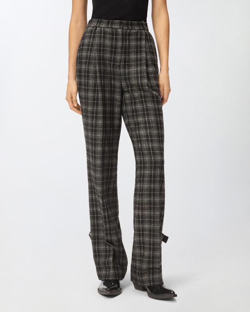 PINKO LUCITA PANTALONE CHECK TINTO F