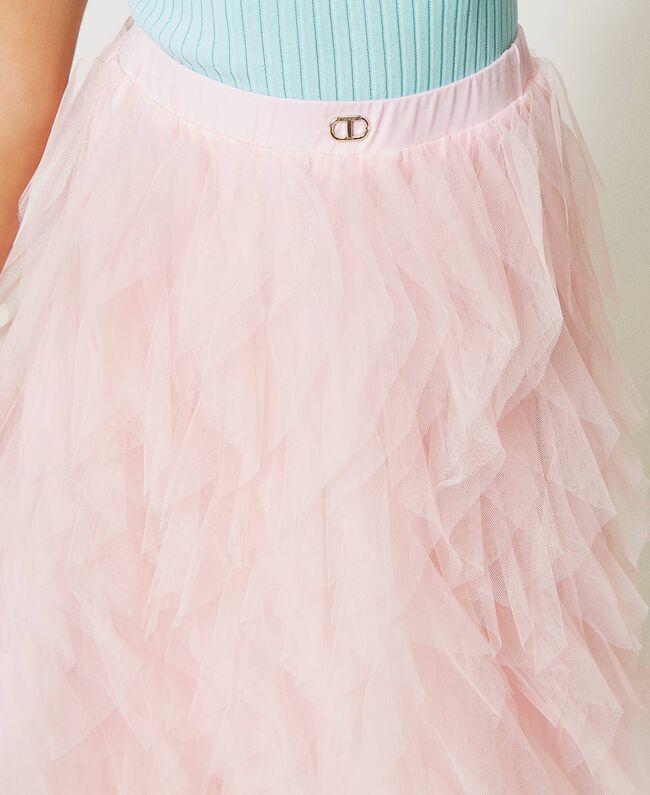 TWINSET GONNA LUNGA IN TULLE