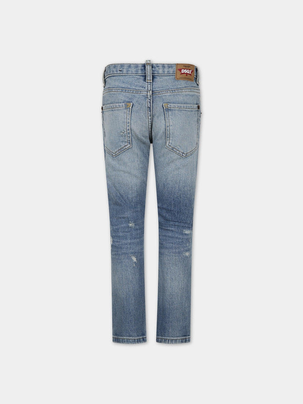 DSQUARED2 JUNIOR D2P31LVM COOL GUY JEAN TROUSERS