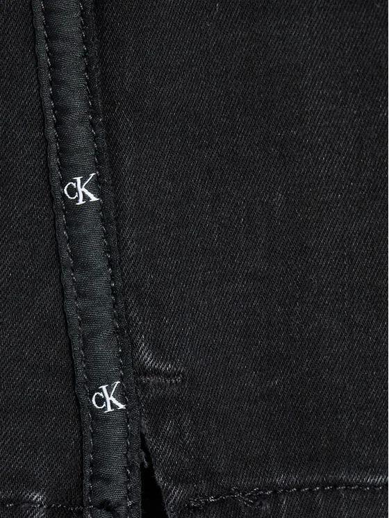 CALVIN KLEIN JEANS STRAIGHT SKIRT WASHED BLACK TA