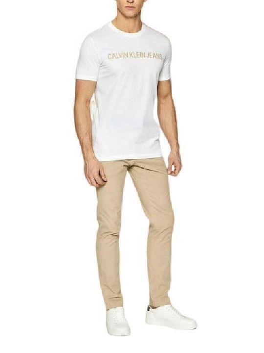 CALVIN KLEIN JEANS SKINNY WASHED CHINO