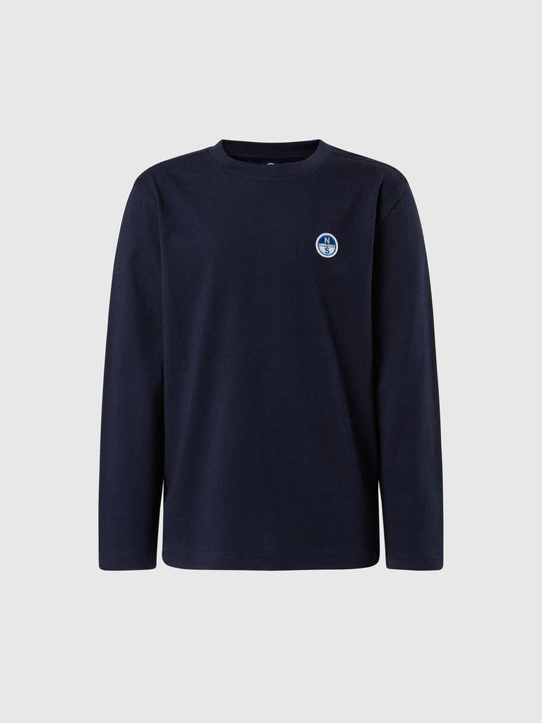 NORTH SAILS T SHIRT  LONG SLEEVE  WLOGO