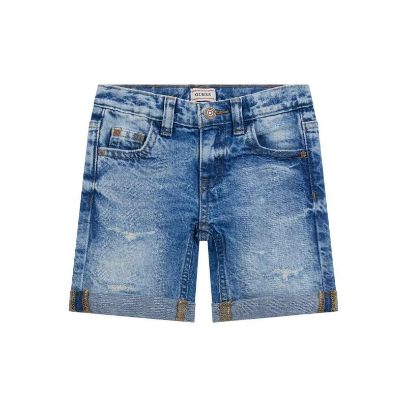 GUESS DENIM LINEN SHORTS