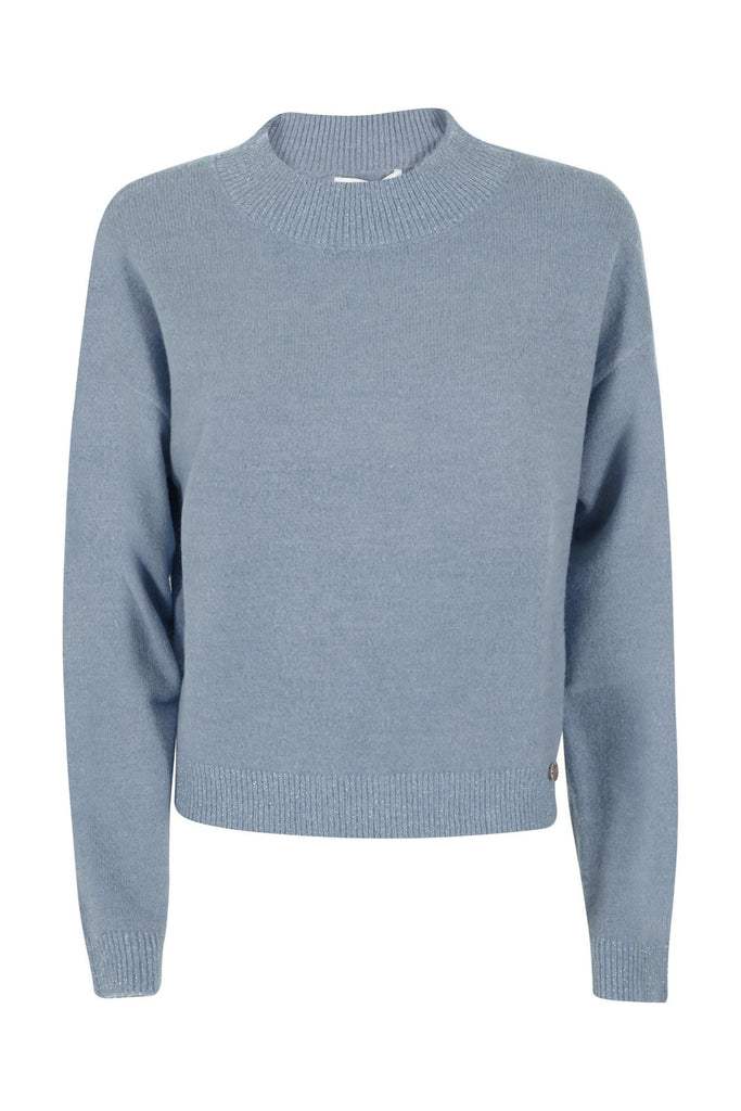 YES ZEE MAGLIA DONNA LUPETTO CROPPED