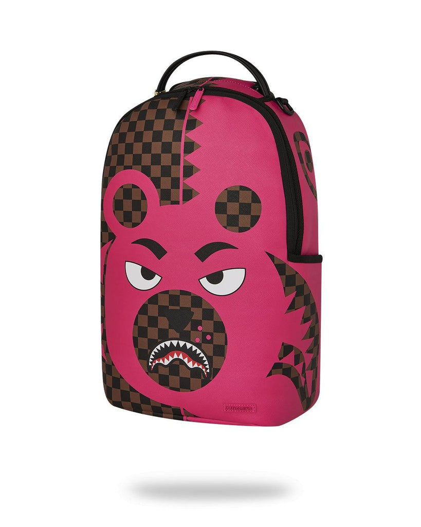 SPRAYGROUND PINK BEAR SHARK BACKPACK