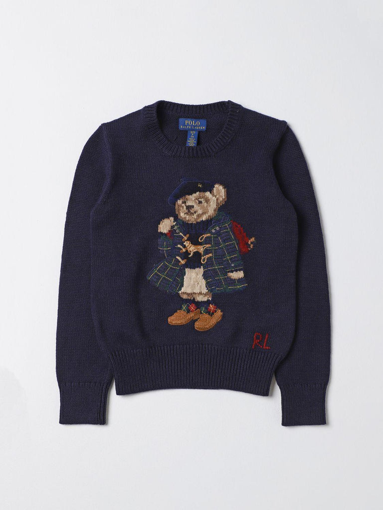 RALPH LAUREN BEAR SWEATER-SWEATER-PULLOVER