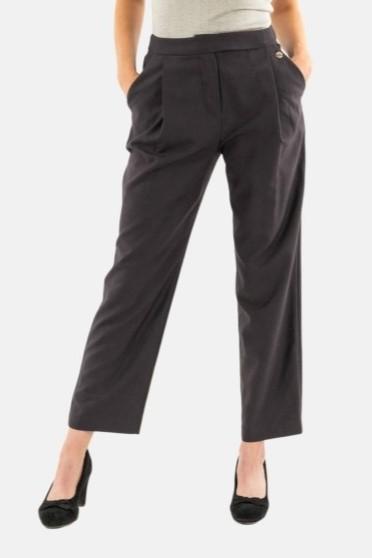 YES ZEE PANTALONE DONNA MORBIDO CON PINCES