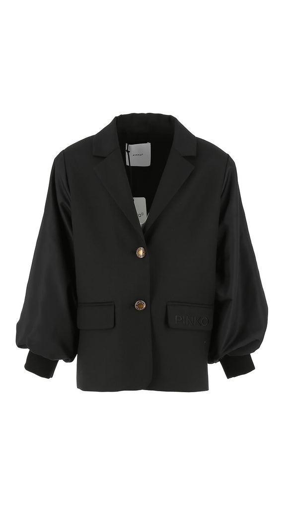 PINKO GIACCA CON MANICHE IN NYLON