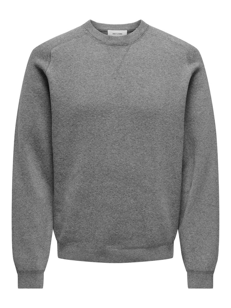 ONLY&SONS ONSPIN REG 12 CREW KNIT