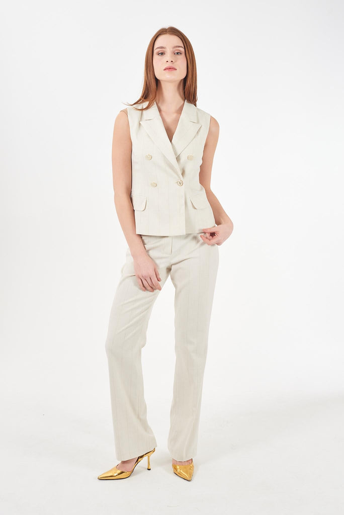 YES ZEE GILET DONNA DOPPIOPETTO