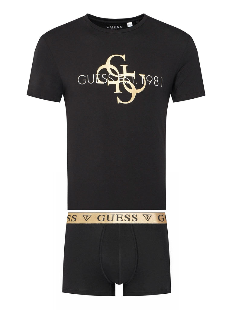 GUESS CN TEE SHIRT+TRUNK SET