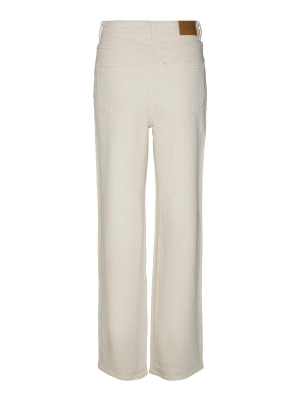 VERO MODA VMTESSA HR WIDE JEANS ECRU GA