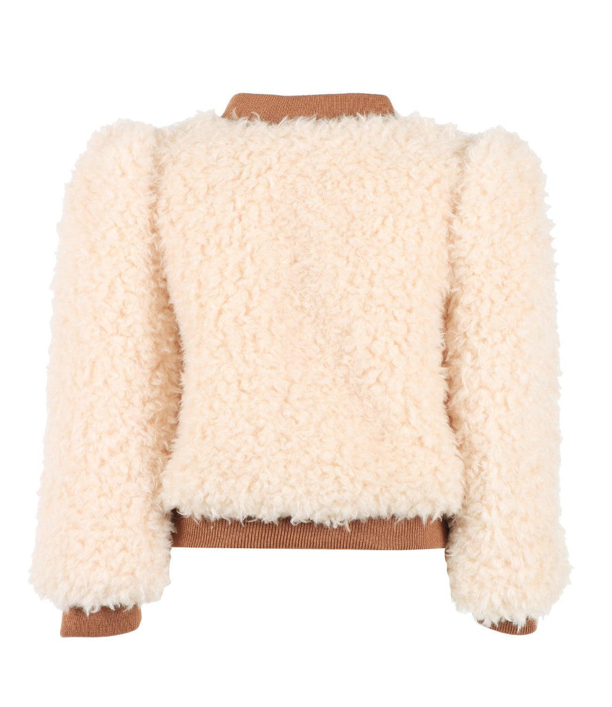 ELISABETTA FRANCHI La Mia Bambina ECO MONTONE CON COSTINA SMACCH