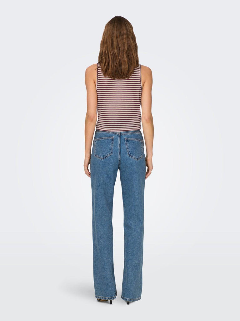 ONLY ONLCANNES S/L GLITTER KNOT TOP JRS