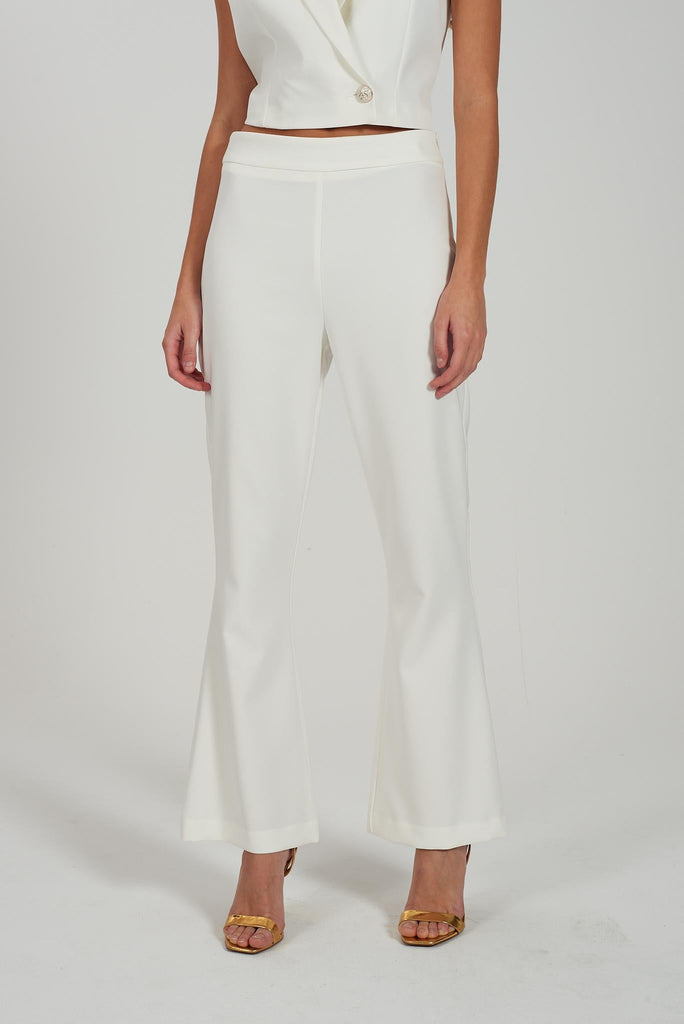 YES ZEE PANTALONE DONNA ZAMPA IN TESSUTO TECNICO