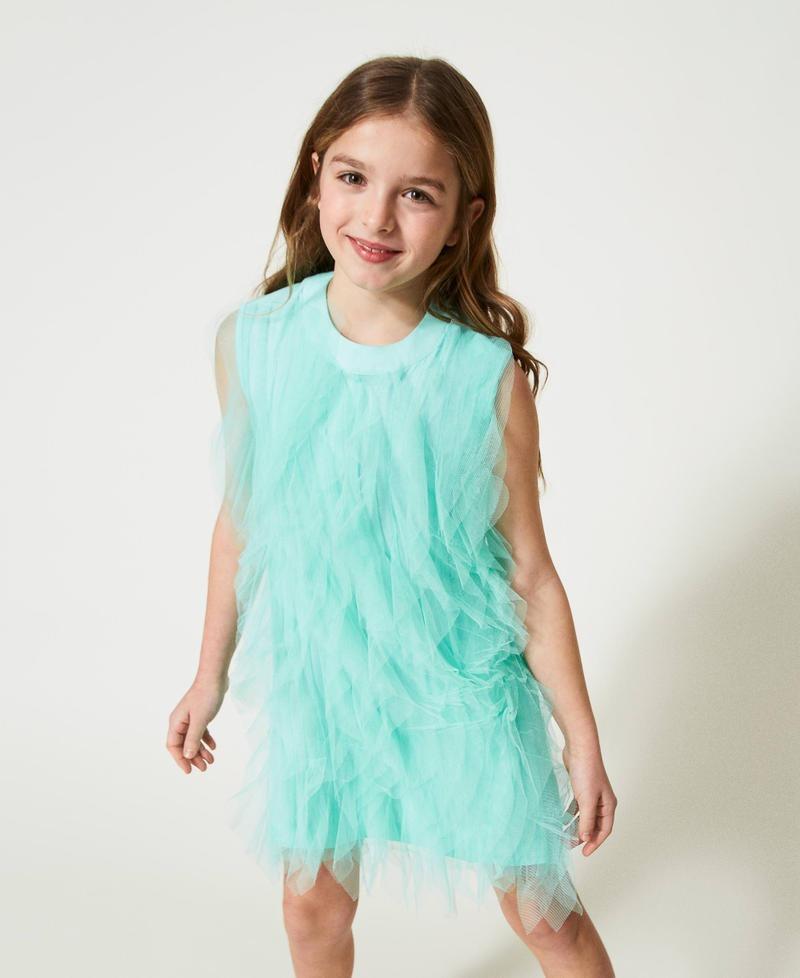 TWINSET ABITO S/M IN TULLE