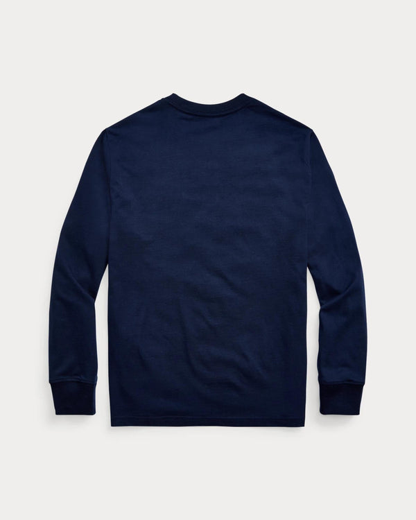 RALPH LAUREN LS CN-KNIT SHIRTS-T-SHIRT