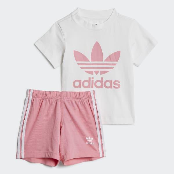 ADIDAS ORIGINALS SHORT TEE SET
