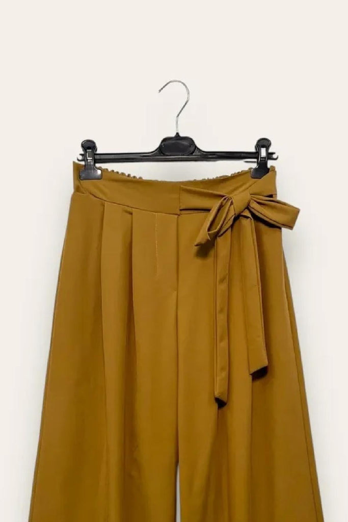 LOVEme Pantalone a gamba larga con fusciacca