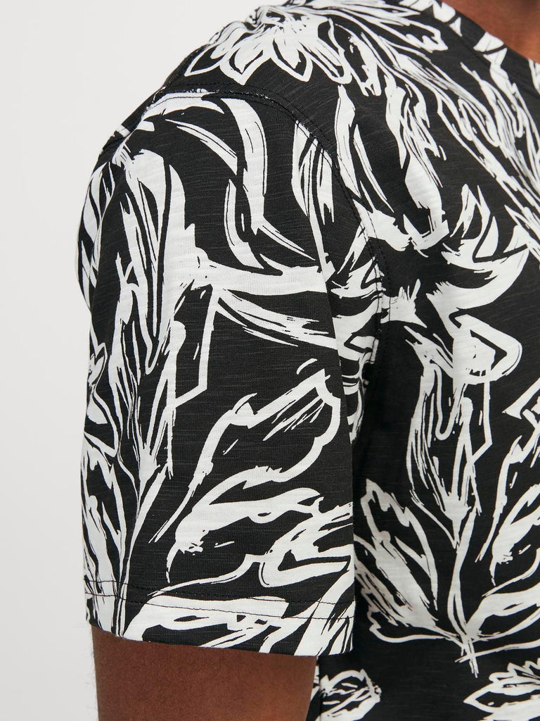 JACK AND JONES JORLAFAYETTE AOP TEE SS CREW NECK
