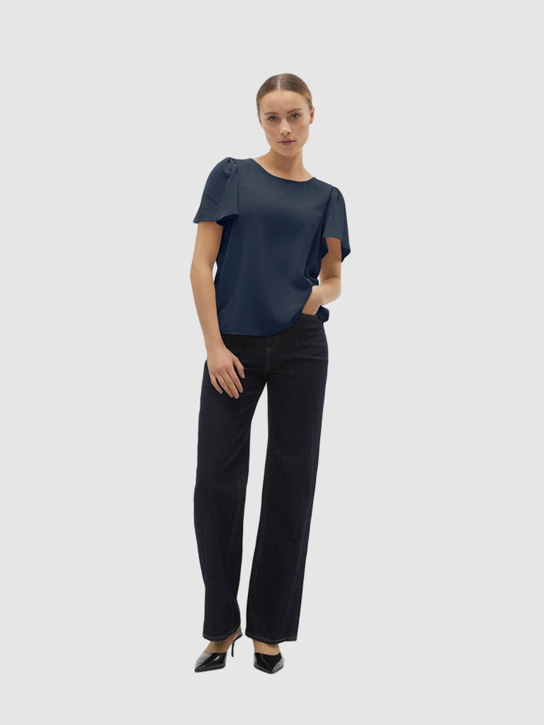 VERO MODA VMALVA GITTE SS TOP WVN GA