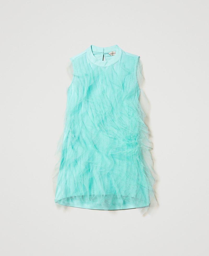 TWINSET ABITO S/M IN TULLE