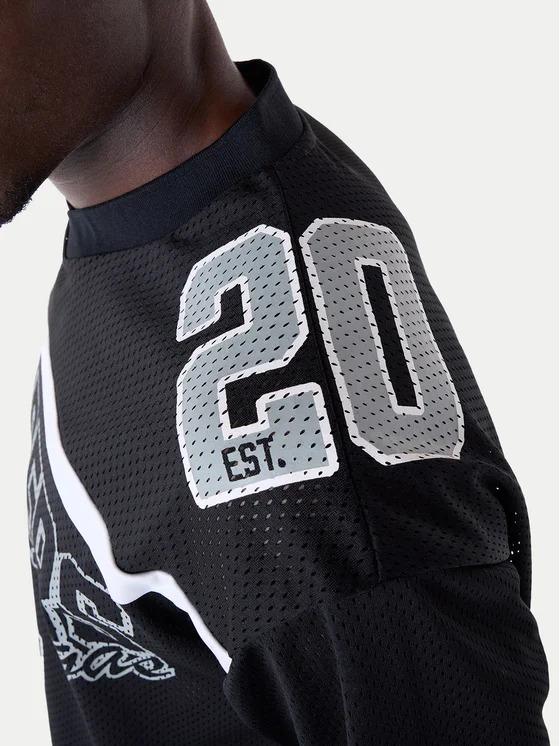 NEW ERA NFL MESH GRPHC JERSEY LASRAI  BLK