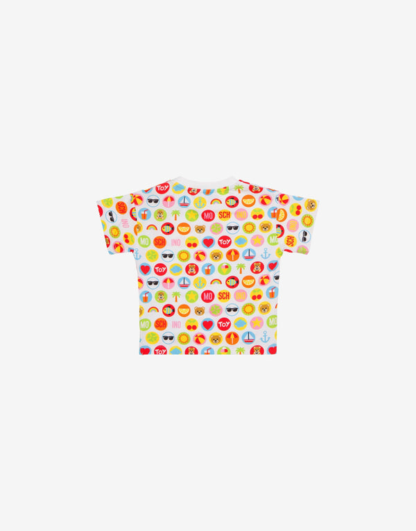 MOSCHINO BABY T-SHIRT M/C