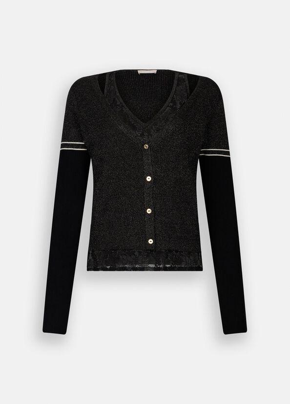 LIU JO ECS MAGLIA APERTA M/L