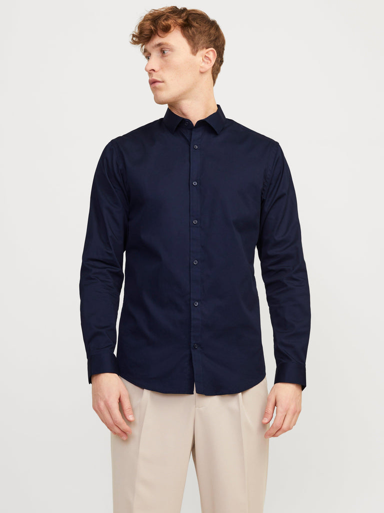 JACK AND JONES JPRBLACARDIFF SHIRT L/S NOOS
