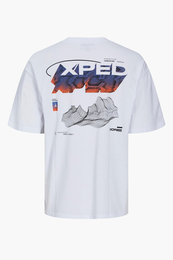JACK AND JONES JCOSNAKE TEE SS CREW NECK