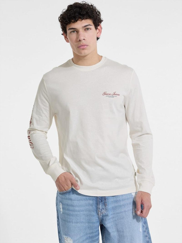 GUESS GJ CN LS REG PRINT ON SLEEVE