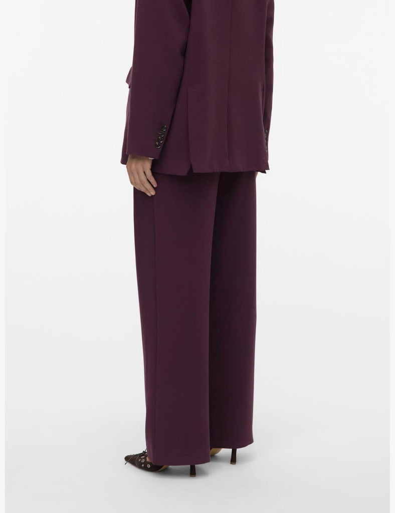 VERO MODA VMMICHELL MW WIDE BELTED PANT