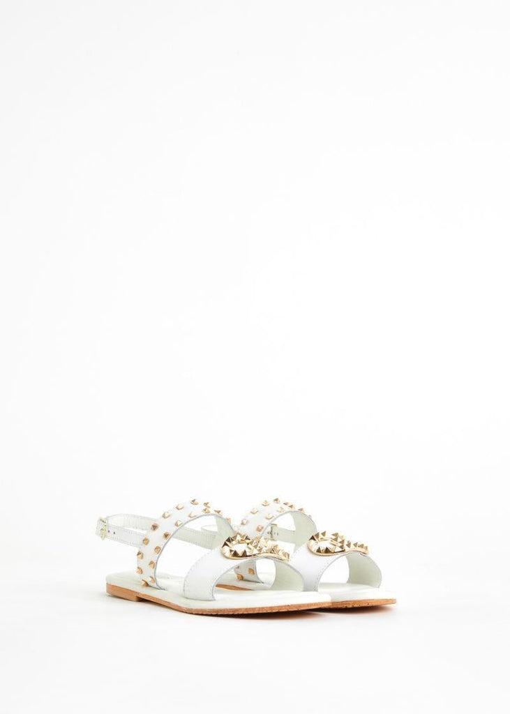 GAUDI SANDALO FLAT BICE LEATHER