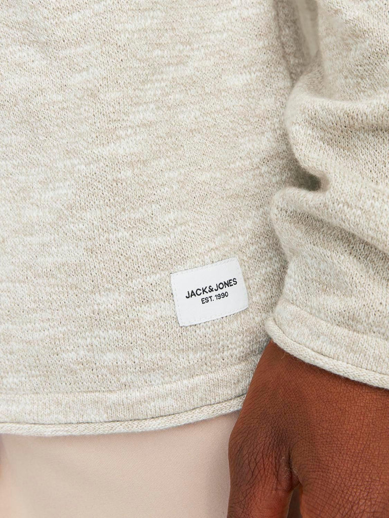 JACK AND JONES JJELINEN KNIT CREW NECK SN