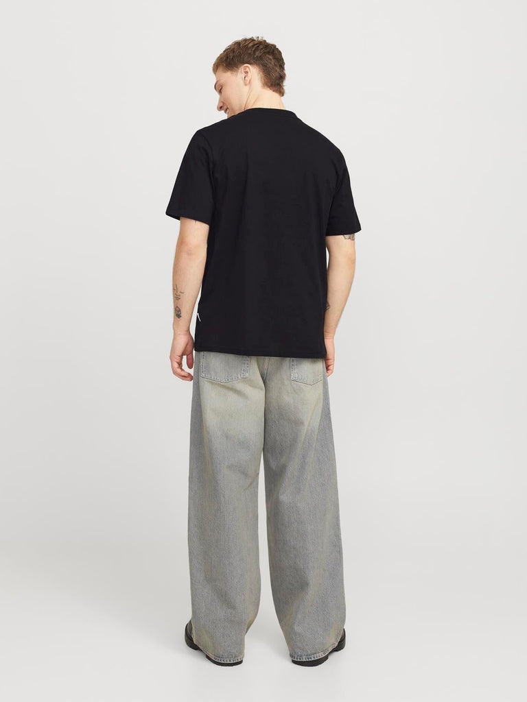 JACK AND JONES JORANATOMY SKULL TEE SS CREW NECK SN