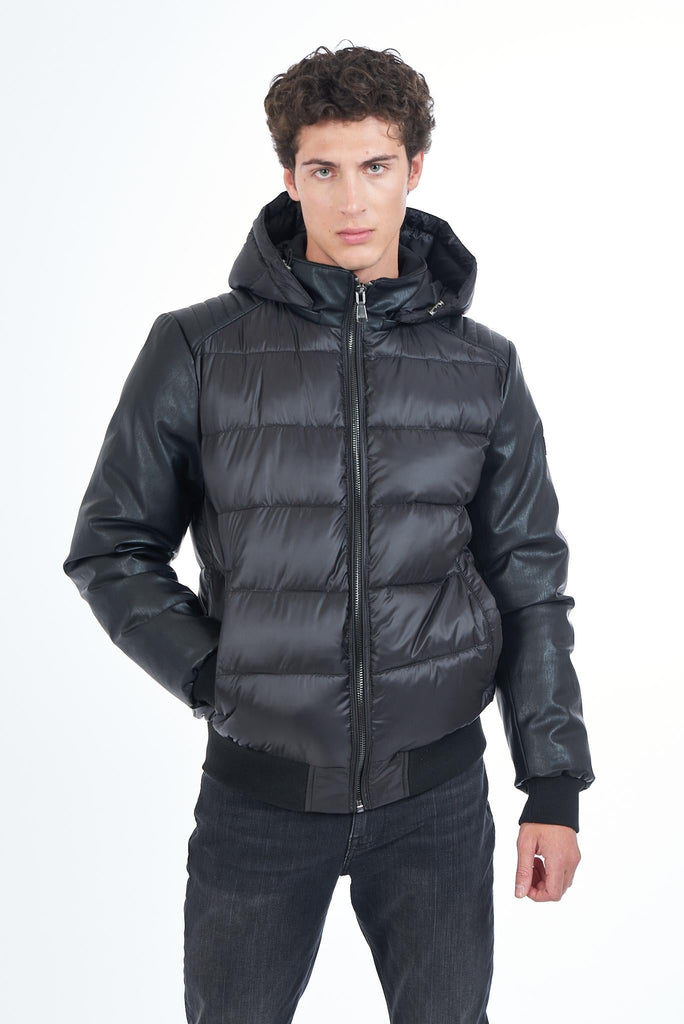 YES ZEE GIUBBINO UOMO BOMBER TRAPUNTATO