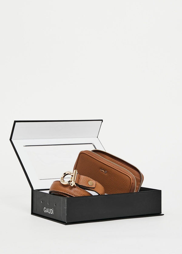 GAUDI SET CINTURA + PORTAFOGLIO - linea WOMAN GIFT BOX