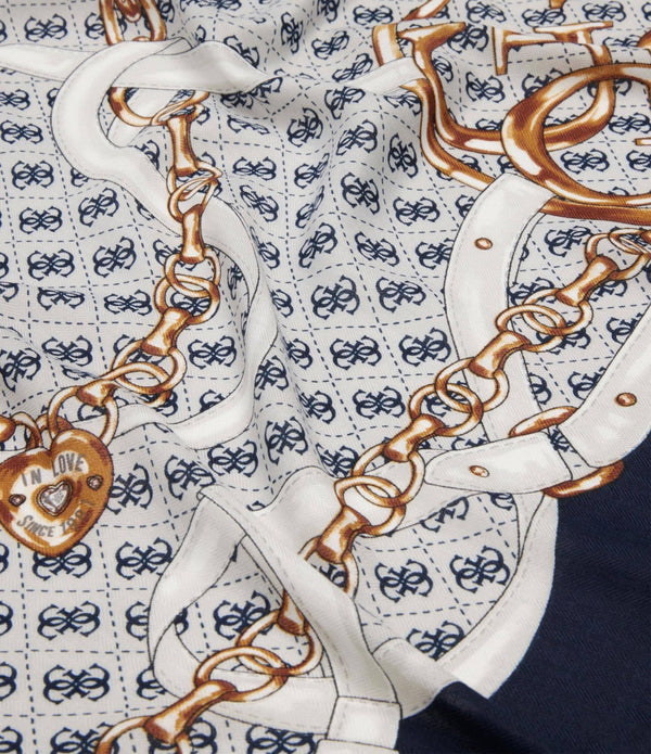 GUESS NOELLE PRINTED KEFIAH 130X130