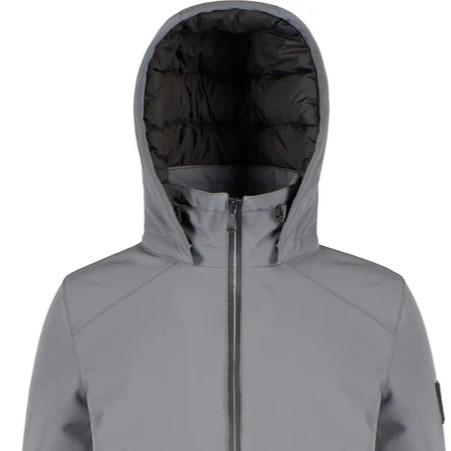 YES ZEE GIUBBINO UOMO CON CAPPUCCIO, INTERNO TRAPUNTATO