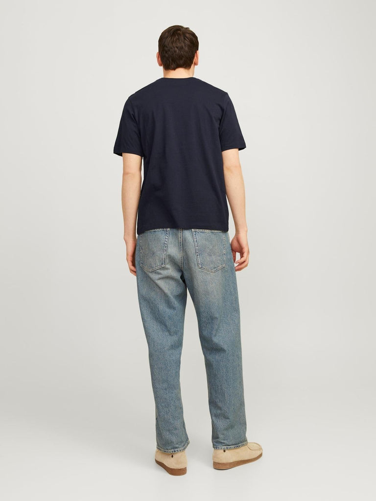 JACK AND JONES JJELOGO TEE SS O-NECK 2 COL AW24 SN