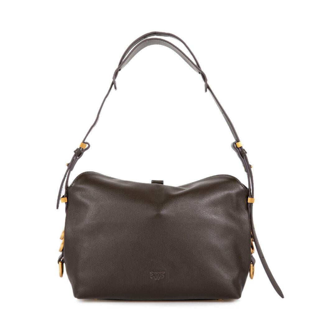 PINKO SADDLE HORIZONTAL MINI VITELLO MORBIDO