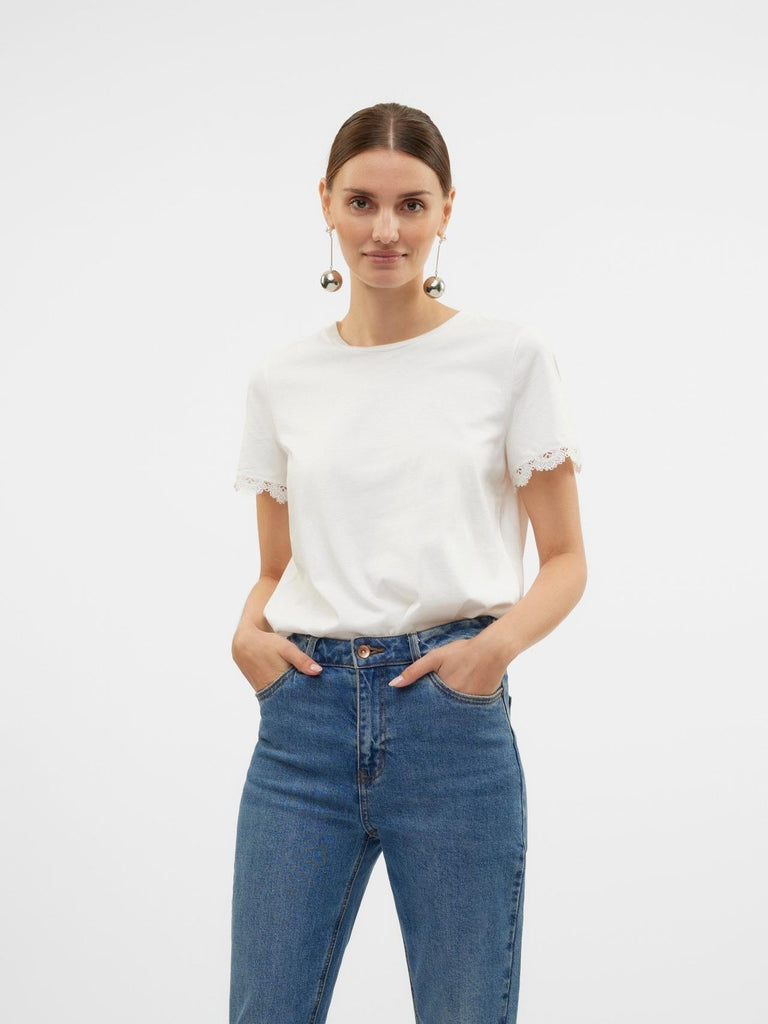 VERO MODA VMHANNE FRANCIS SS TOP BOX JRS GA