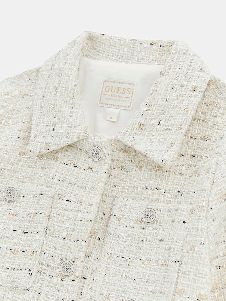 GUESS TWEED LS JACKET
