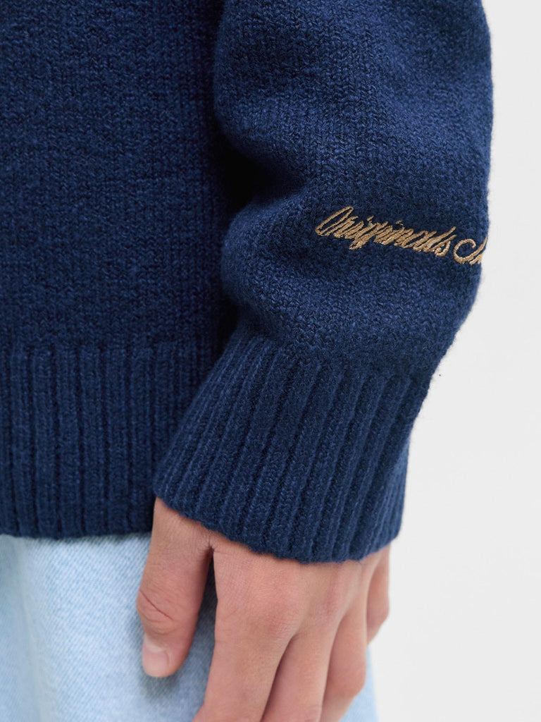 JACK JONES KIDS -JORNORREBRO KNIT CREW NECK LN JNR