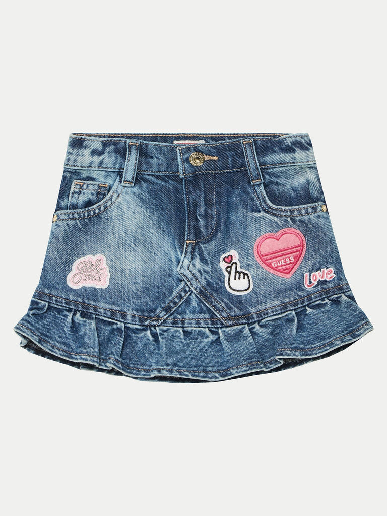 GUESS RIGID DENIM SKIRT