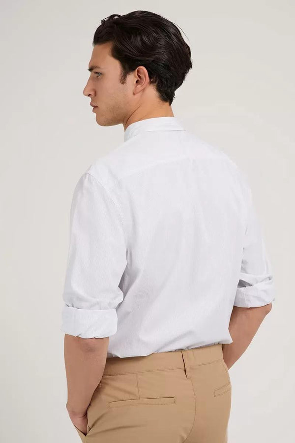 GUESS LS PORT STRIPE SHIRT