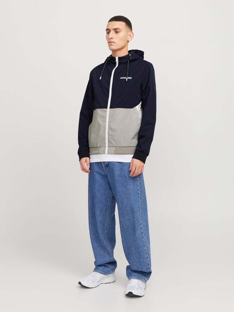 JACK AND JONES JJERUSH HOOD BOMBER NOOS