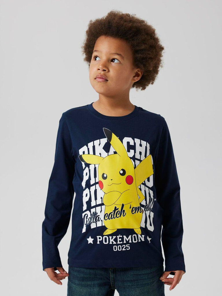 NAME.IT NKMAST POKEMON LS NREG TOP BOX NOOS SKY