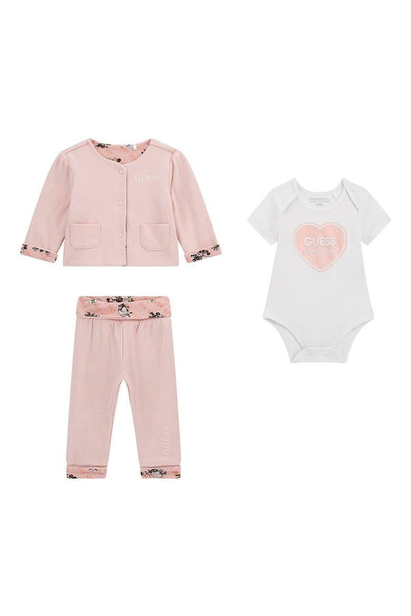 GUESS SET REVJACKET+PANTS+SS BODY